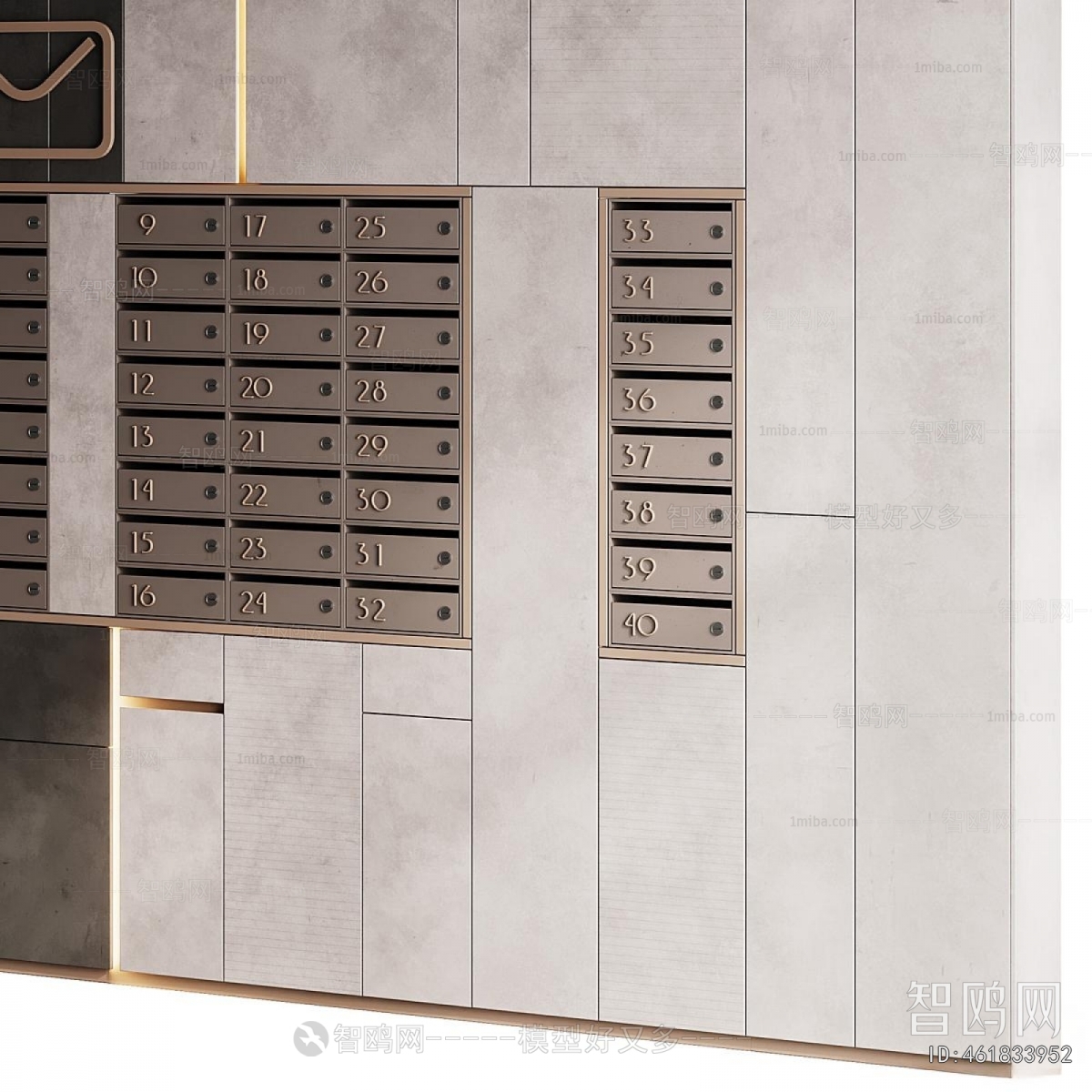 Modern Public Cabinet/lock Cabinet