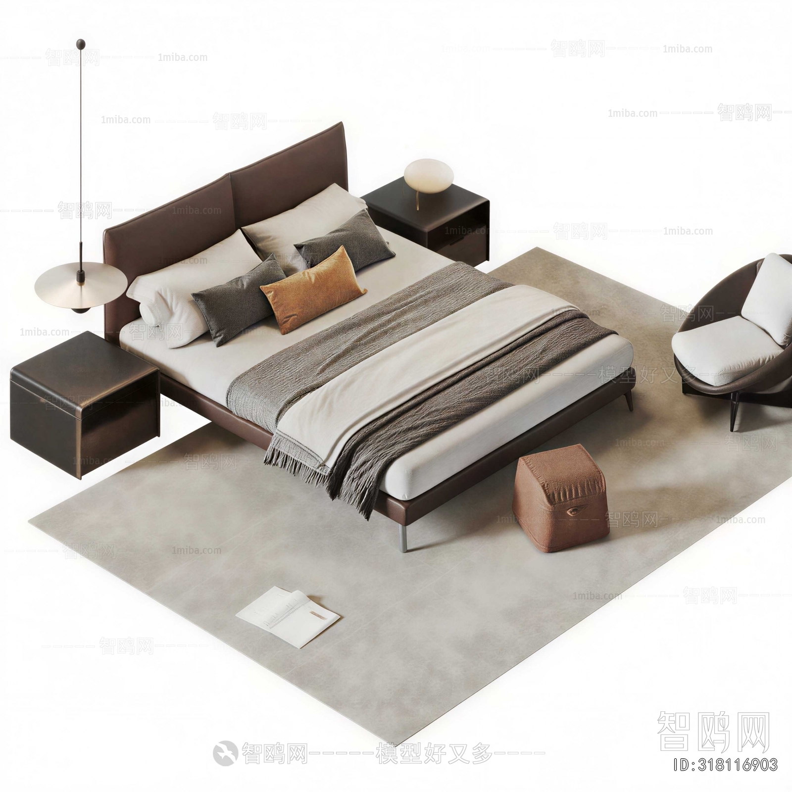 Modern Double Bed