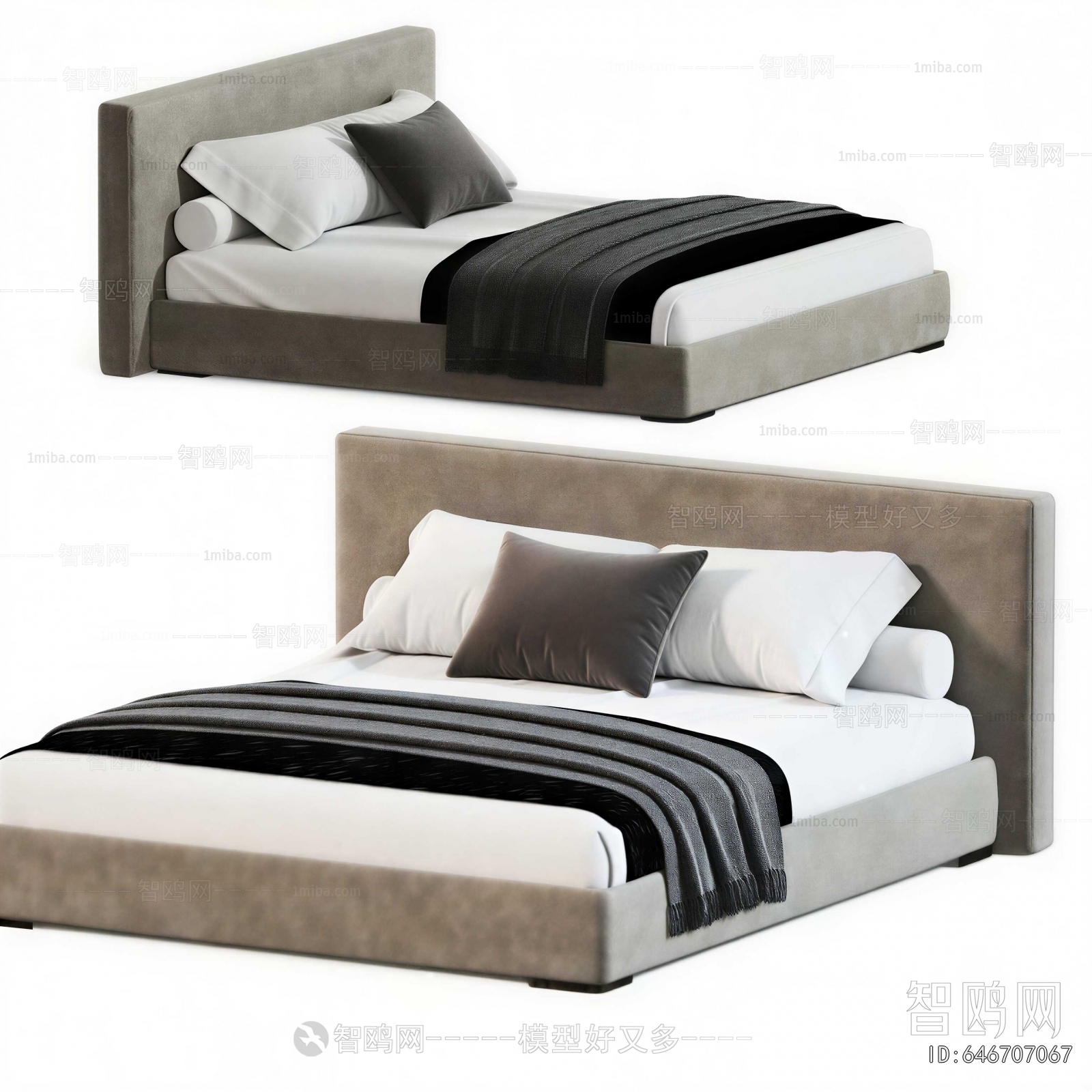 Modern Double Bed