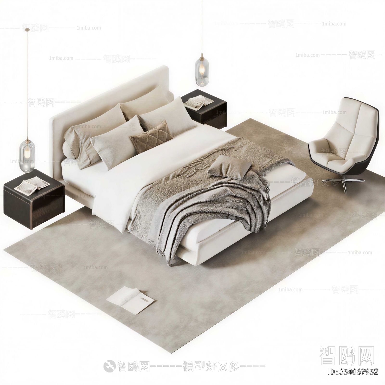 Modern Double Bed