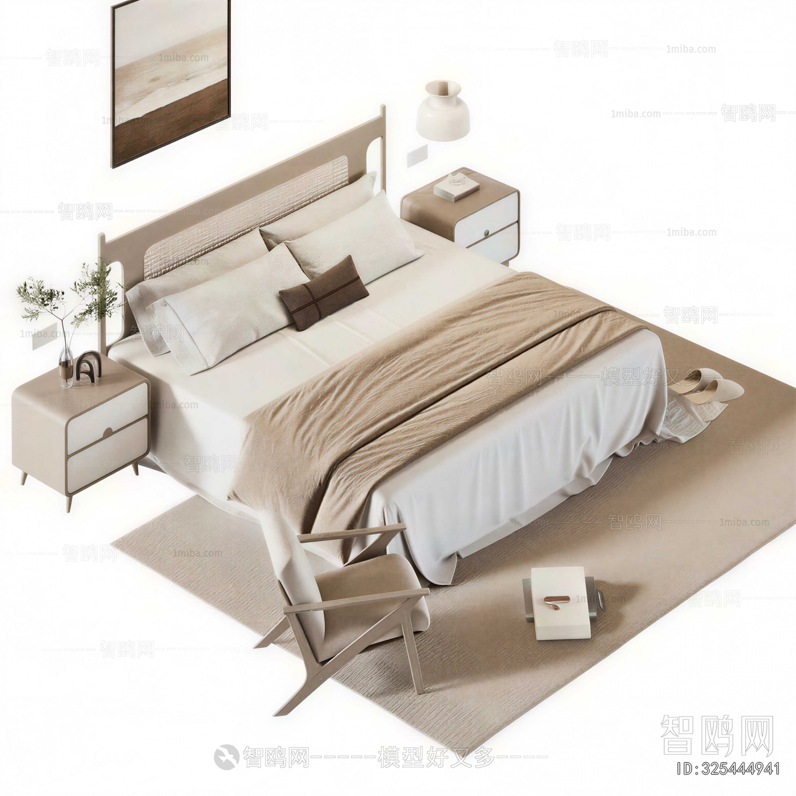 Modern Double Bed