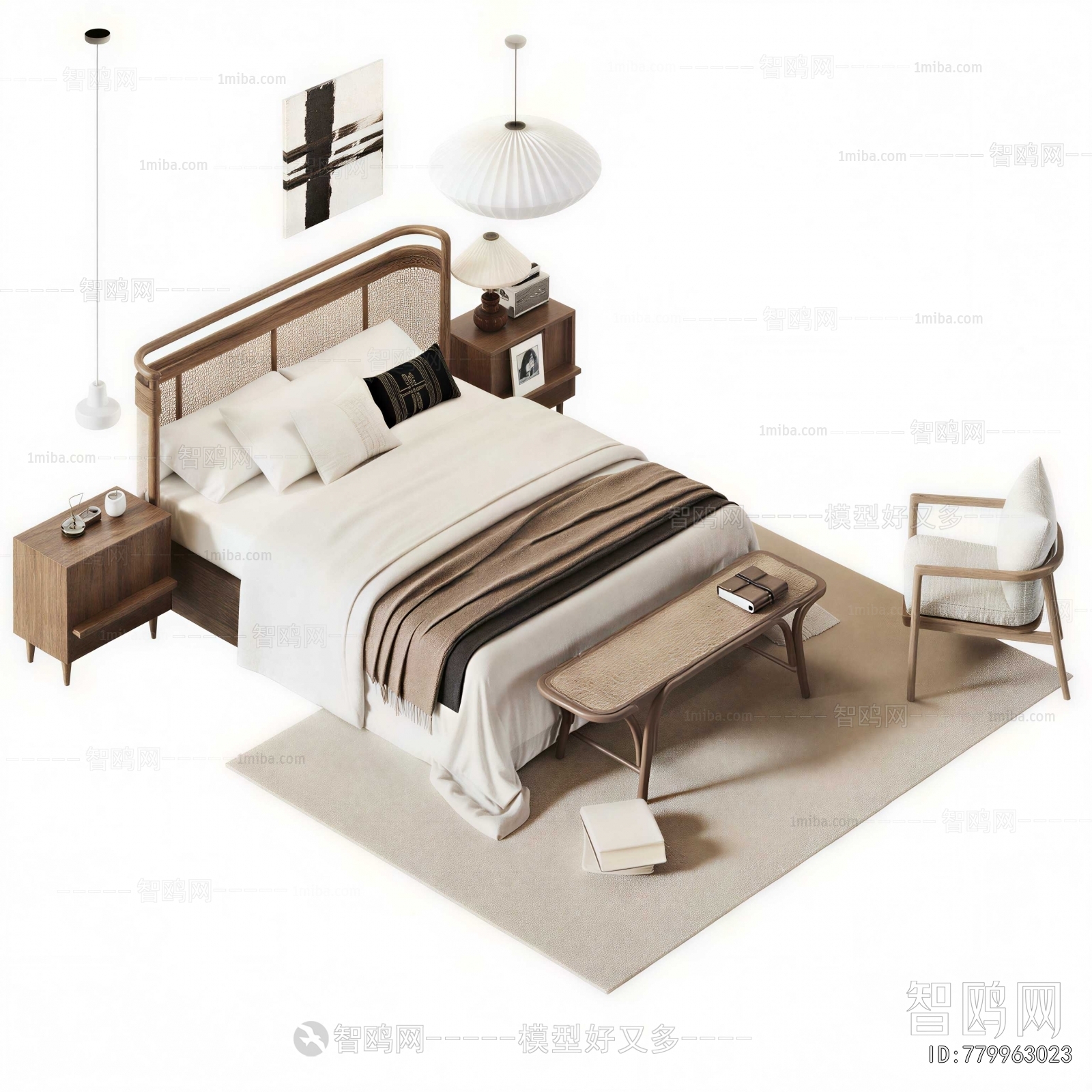 Modern Double Bed