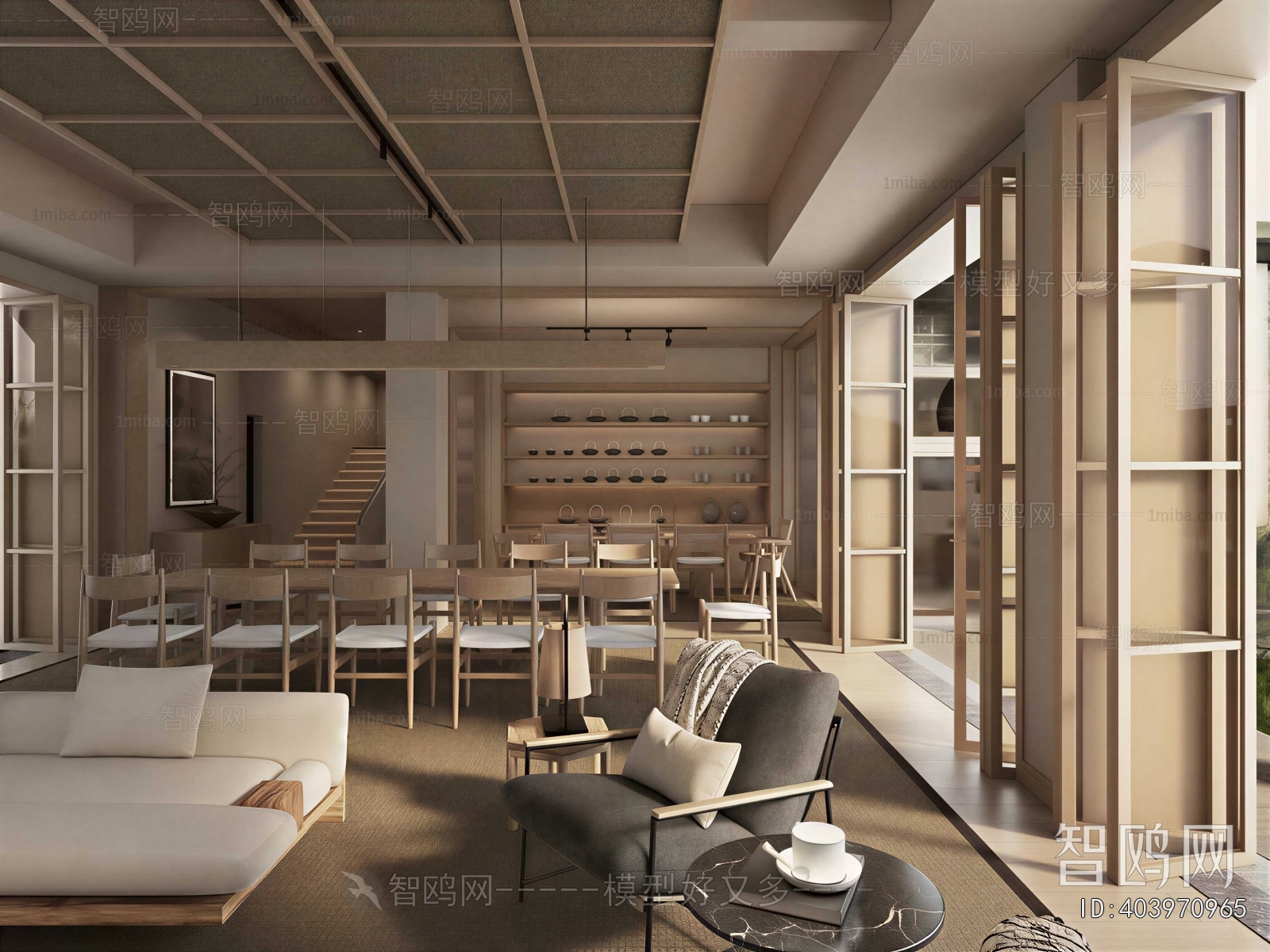 Wabi-sabi Style Residential Hostel