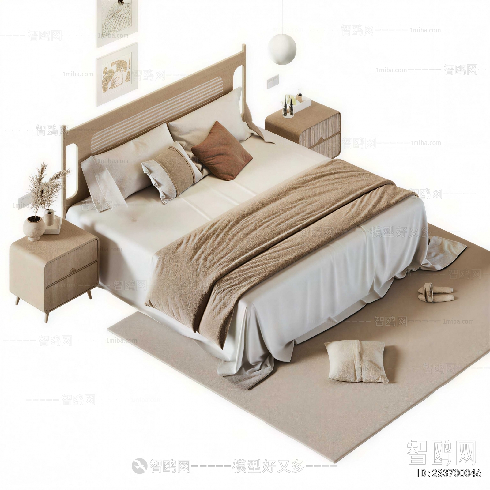 Modern Double Bed