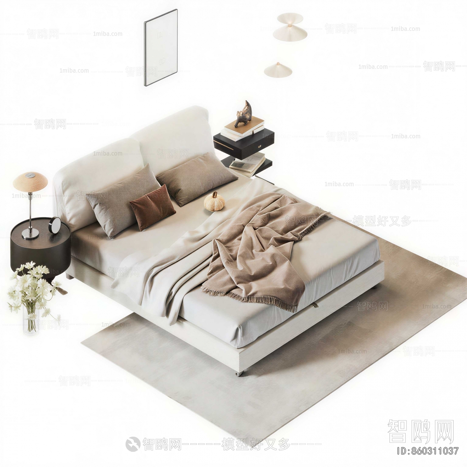 Modern Double Bed