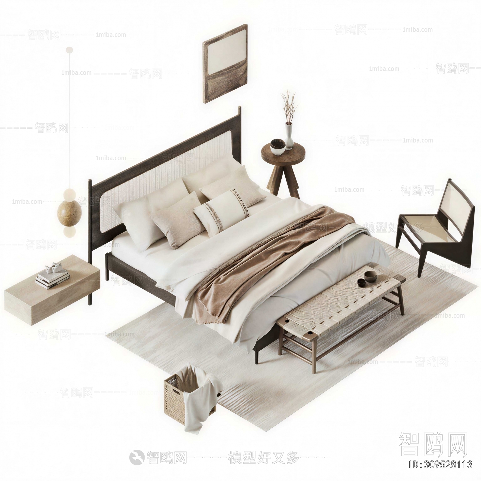 Modern Double Bed
