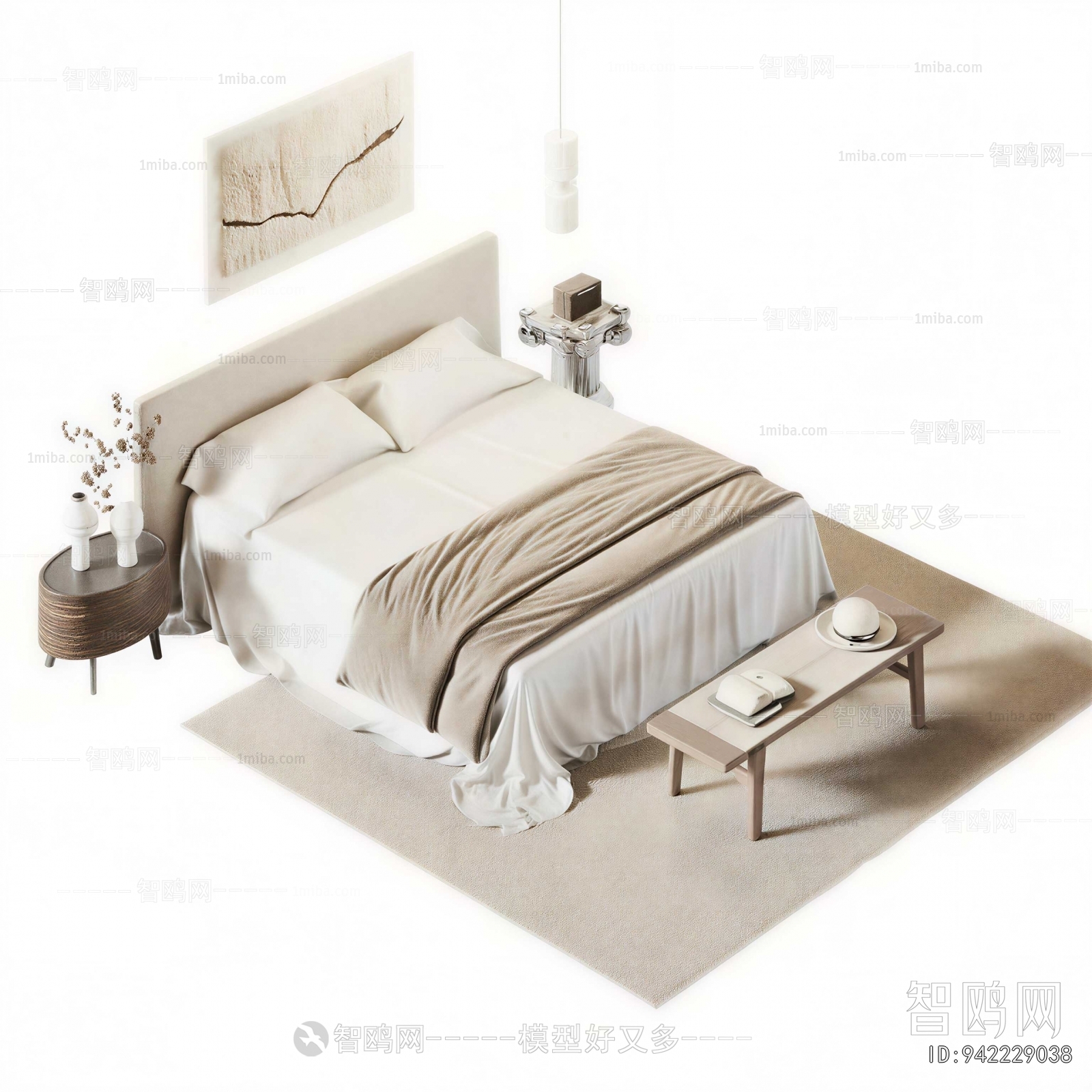 Modern Double Bed