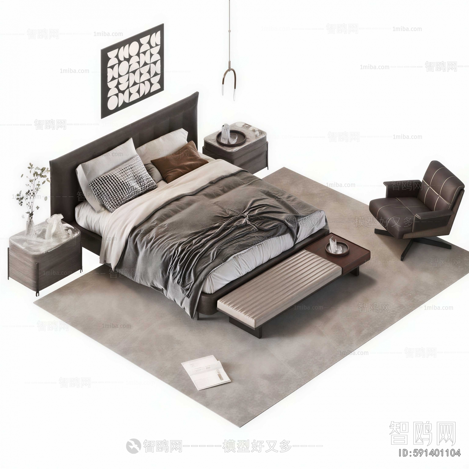 Modern Double Bed