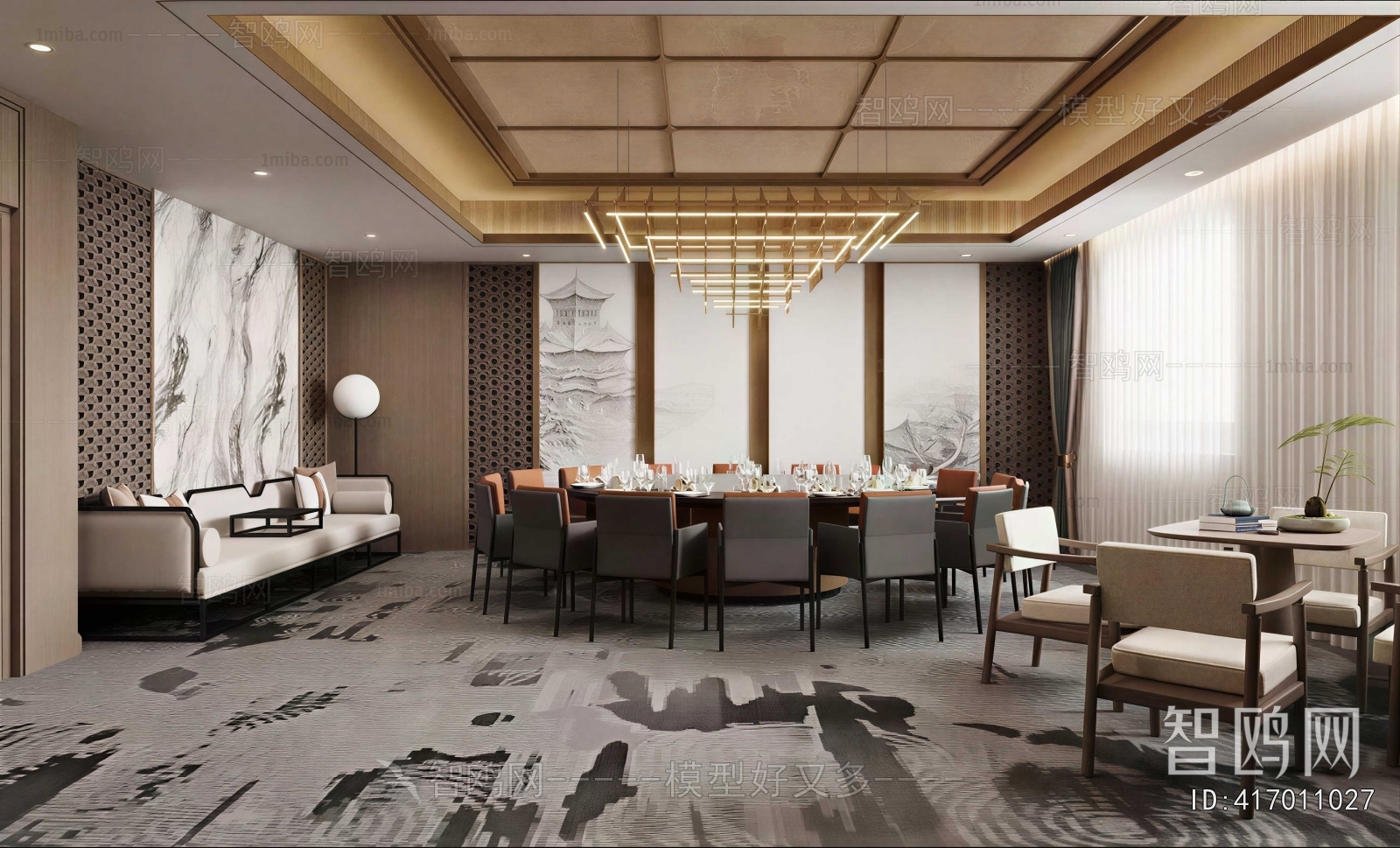 New Chinese Style Restaurant Box