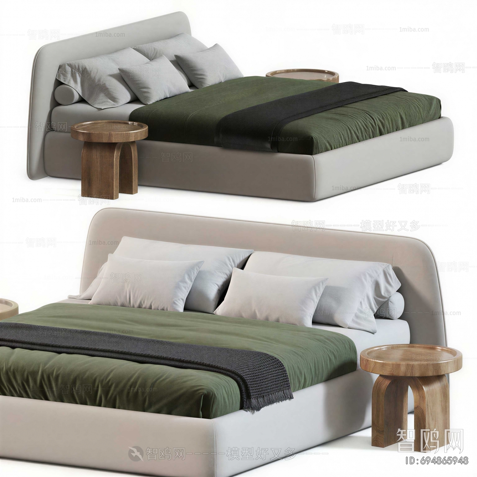 Modern Double Bed
