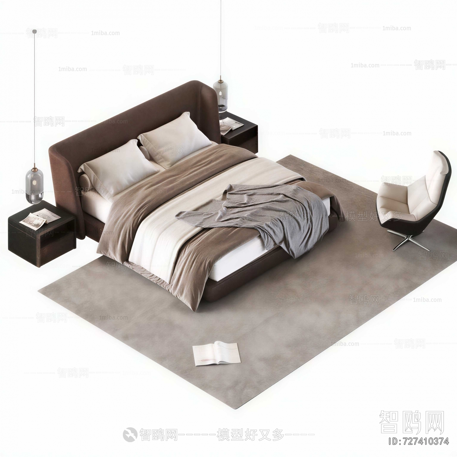 Modern Double Bed