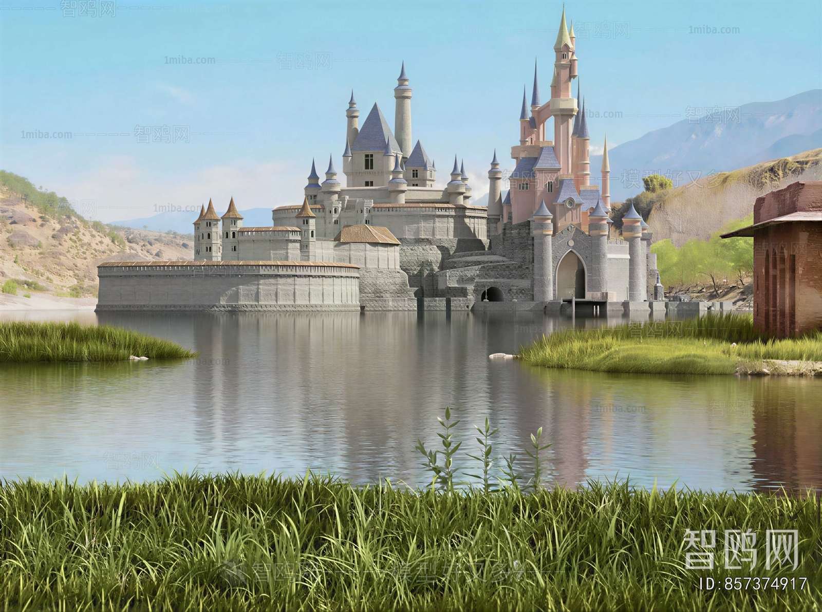 European Style Appearance Of Commercial Building