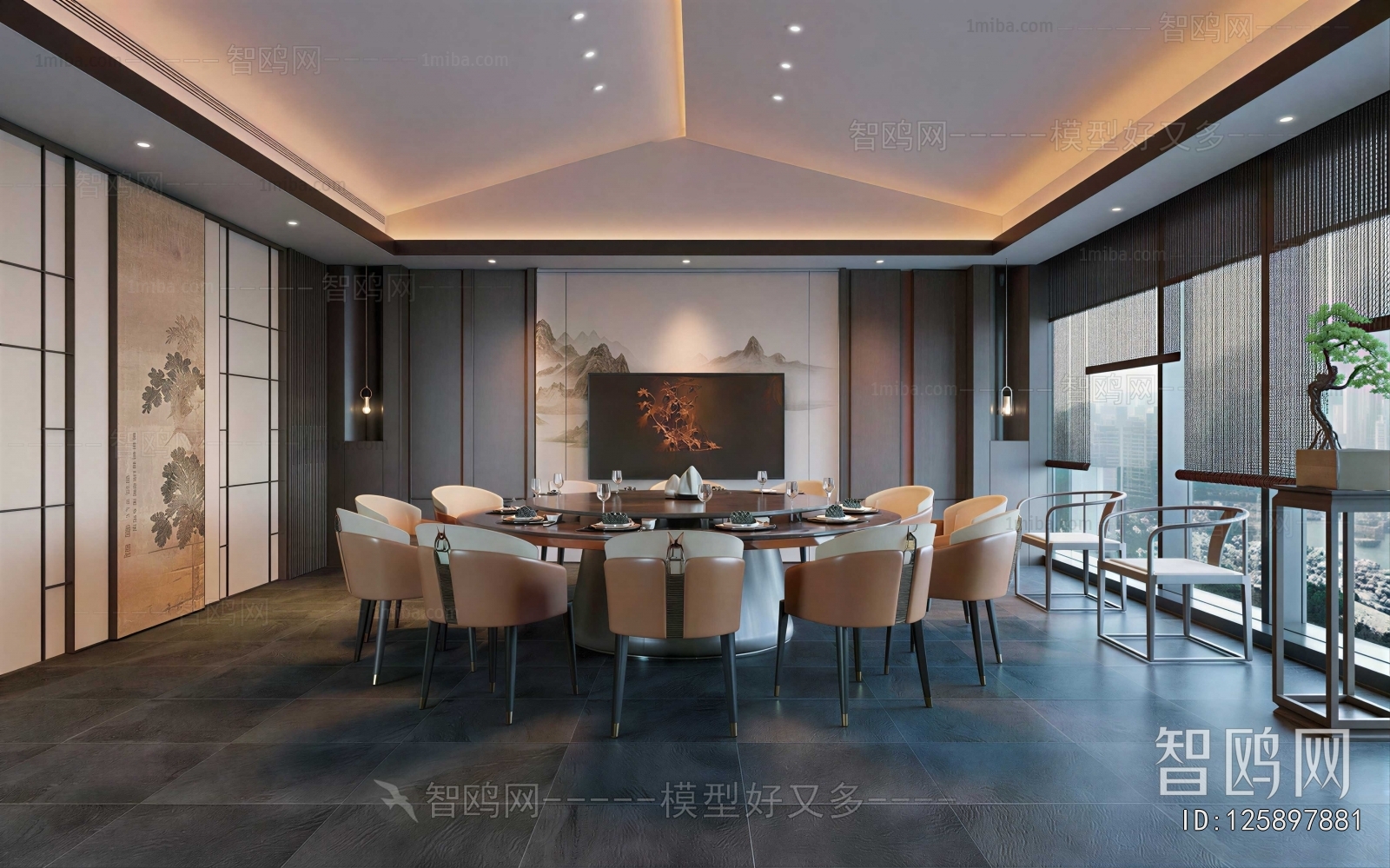 New Chinese Style Restaurant Box