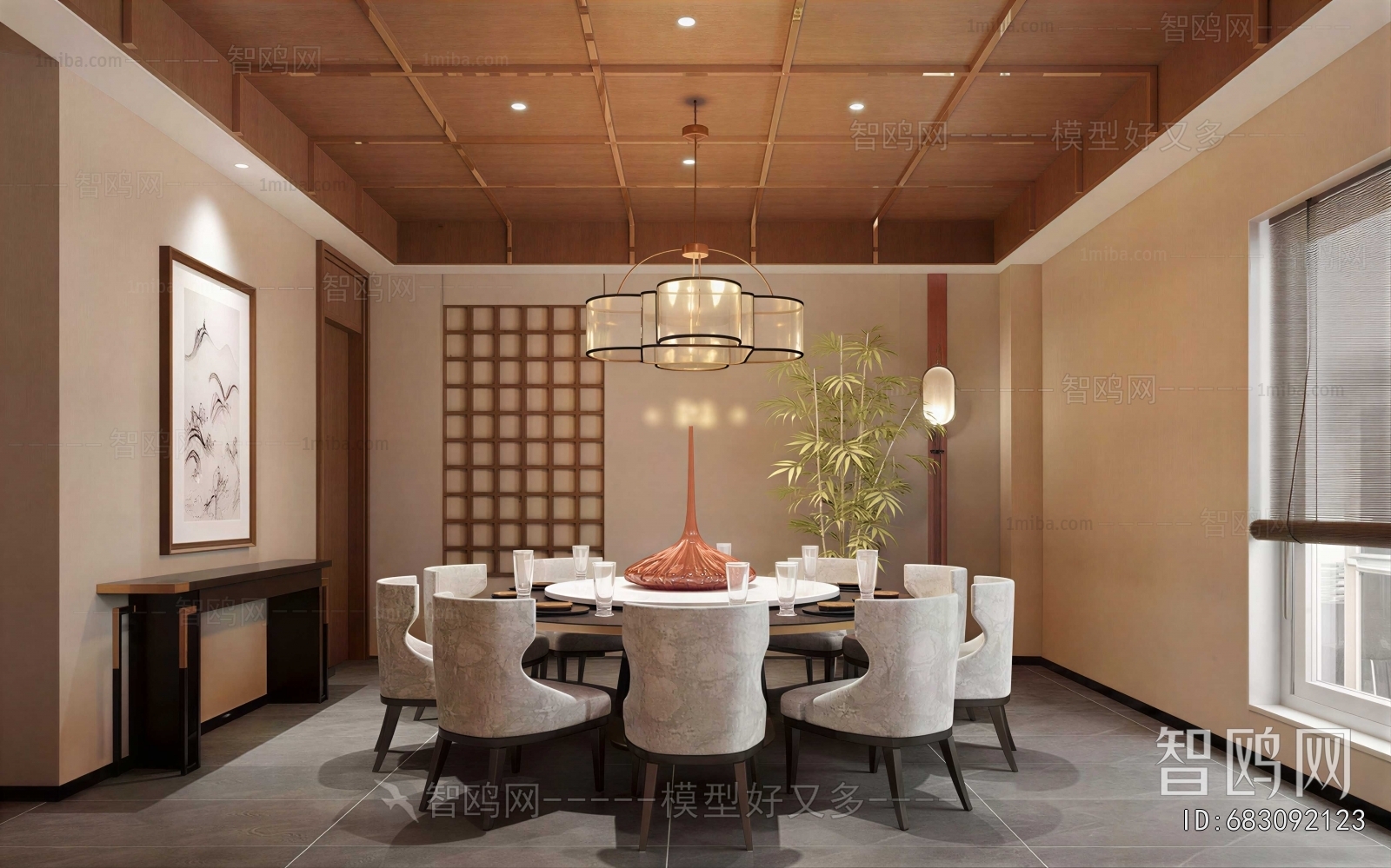 New Chinese Style Restaurant Box