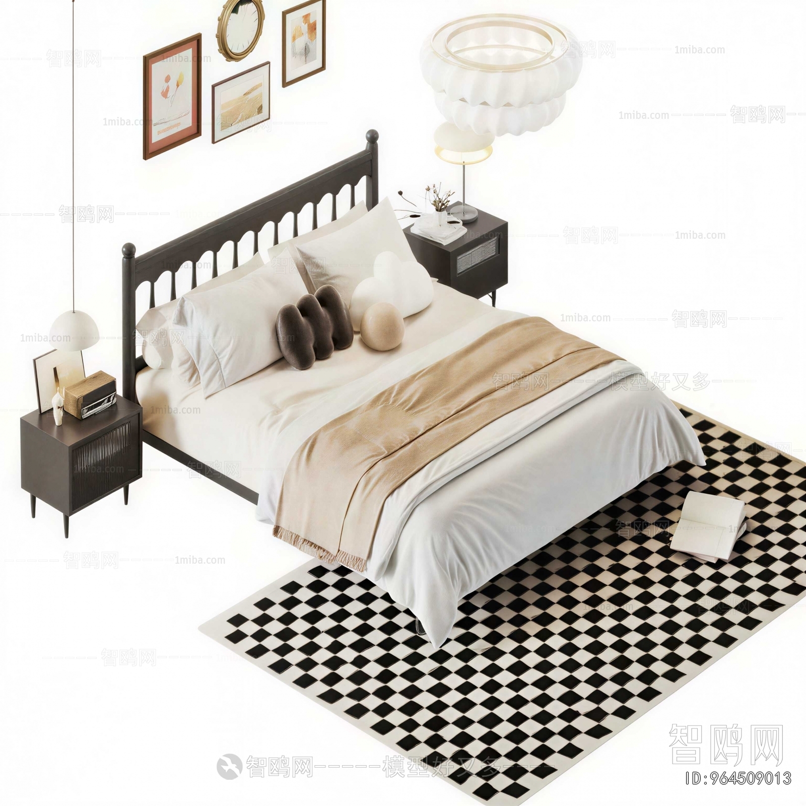 Modern Double Bed