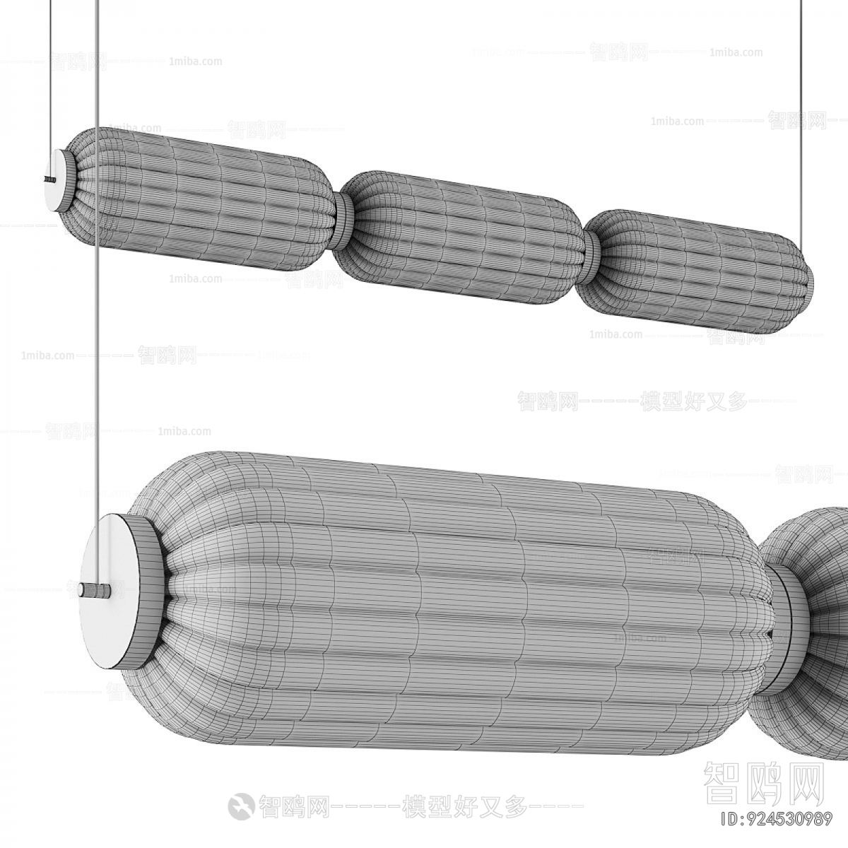 Modern Long Chandelier