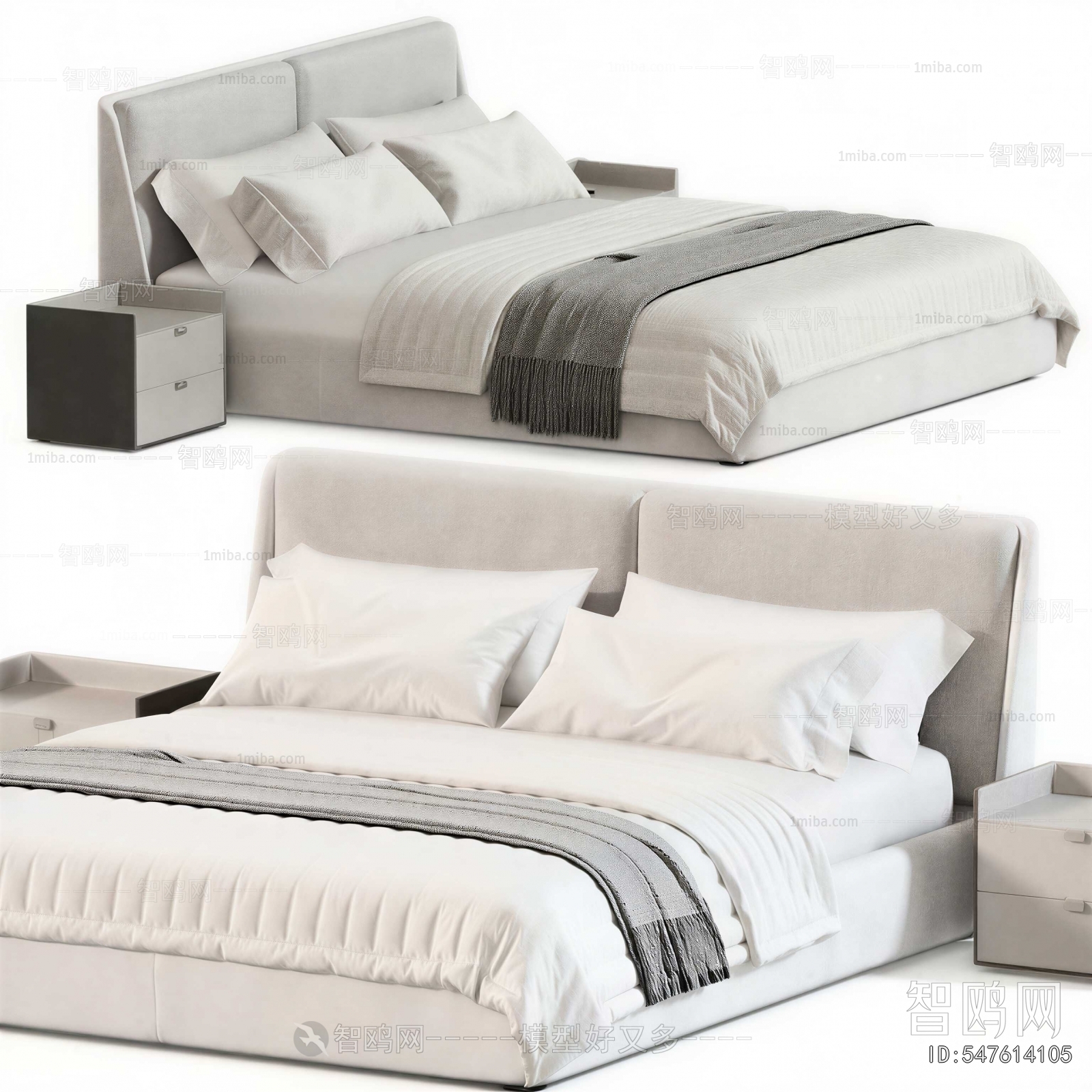 Modern Double Bed