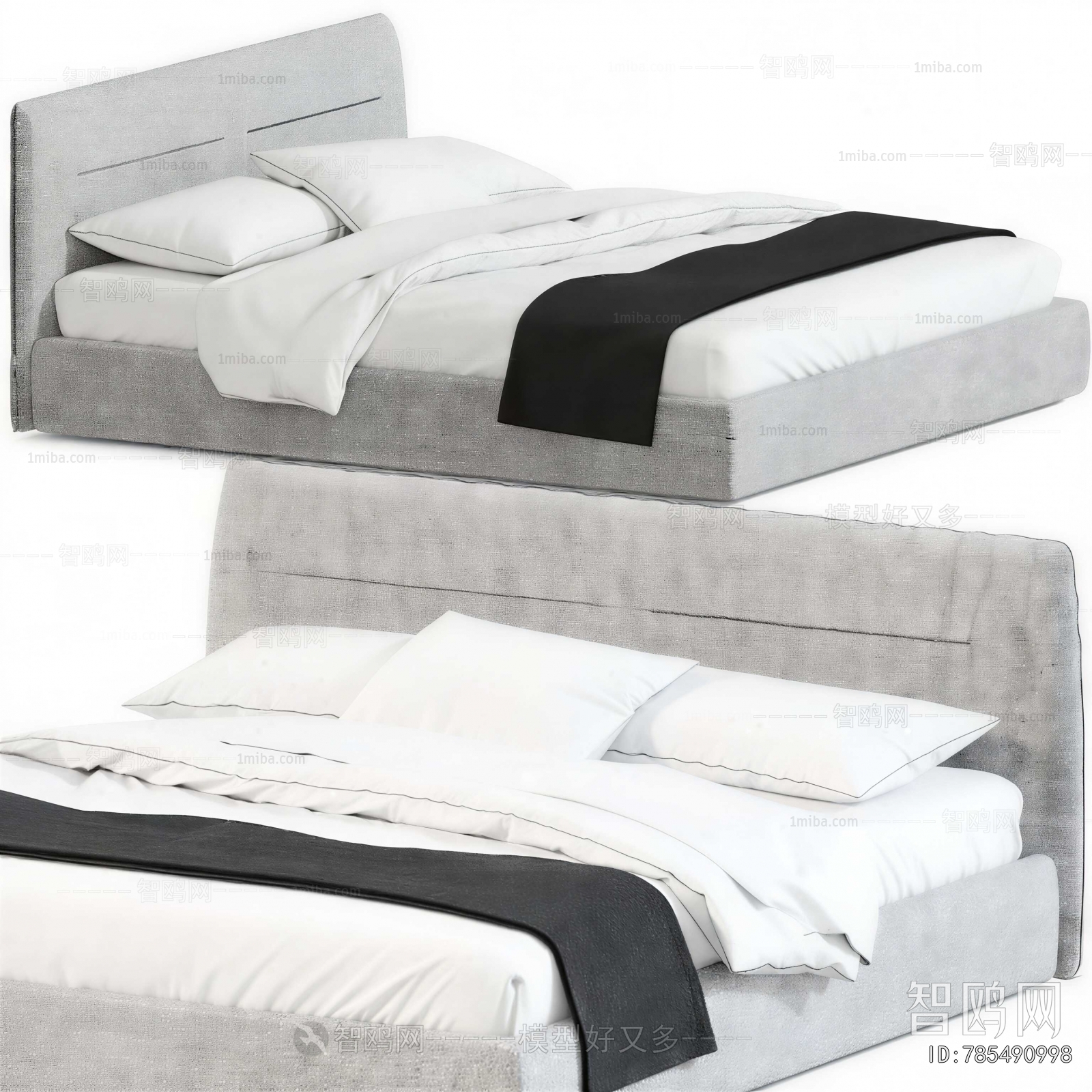 Modern Double Bed