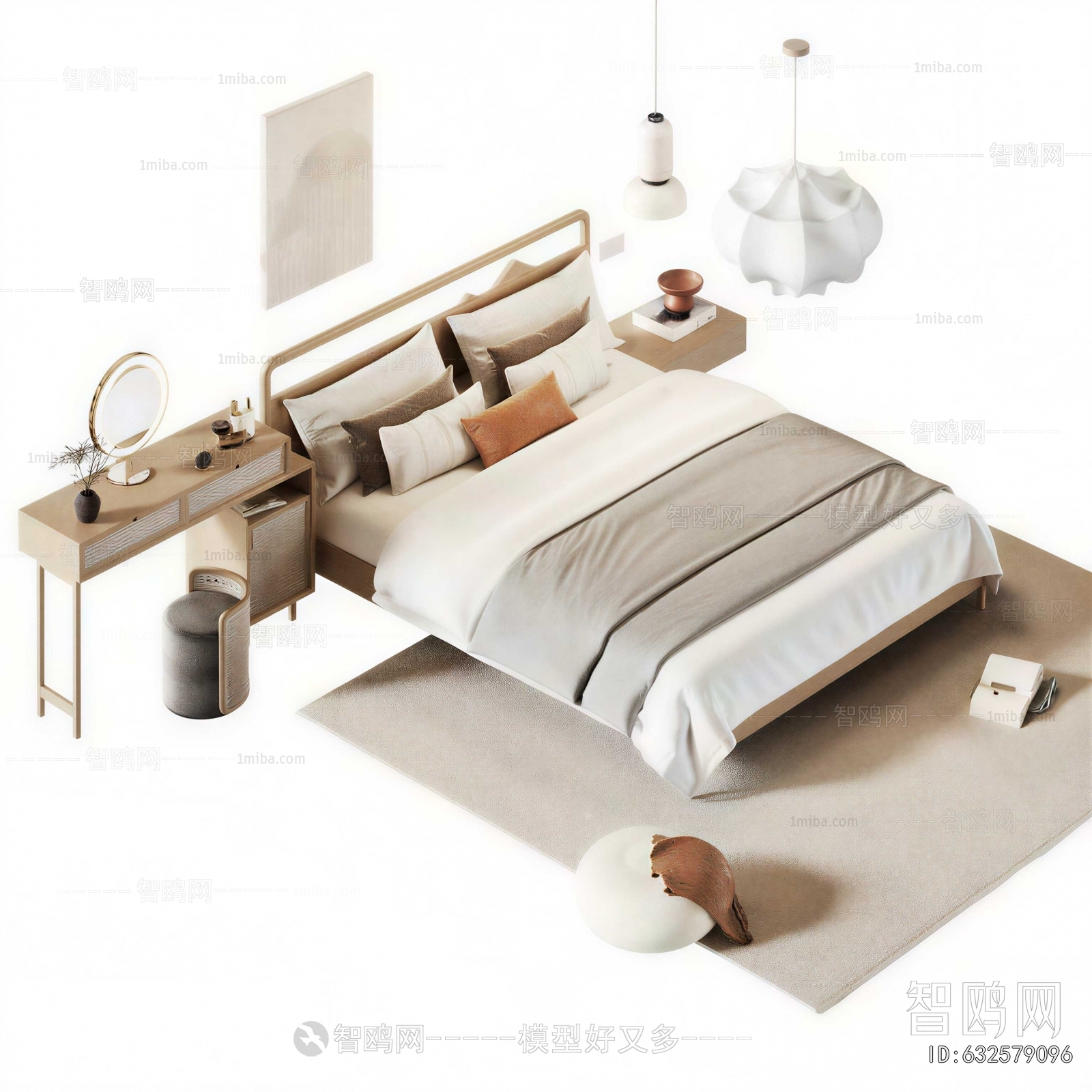 Modern Double Bed