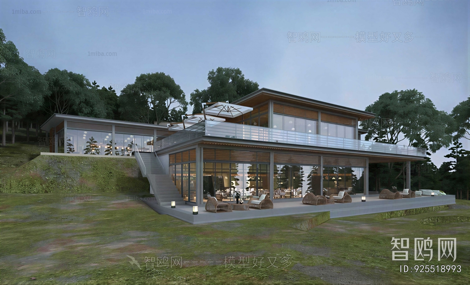 Modern Appearance Of Commercial Building