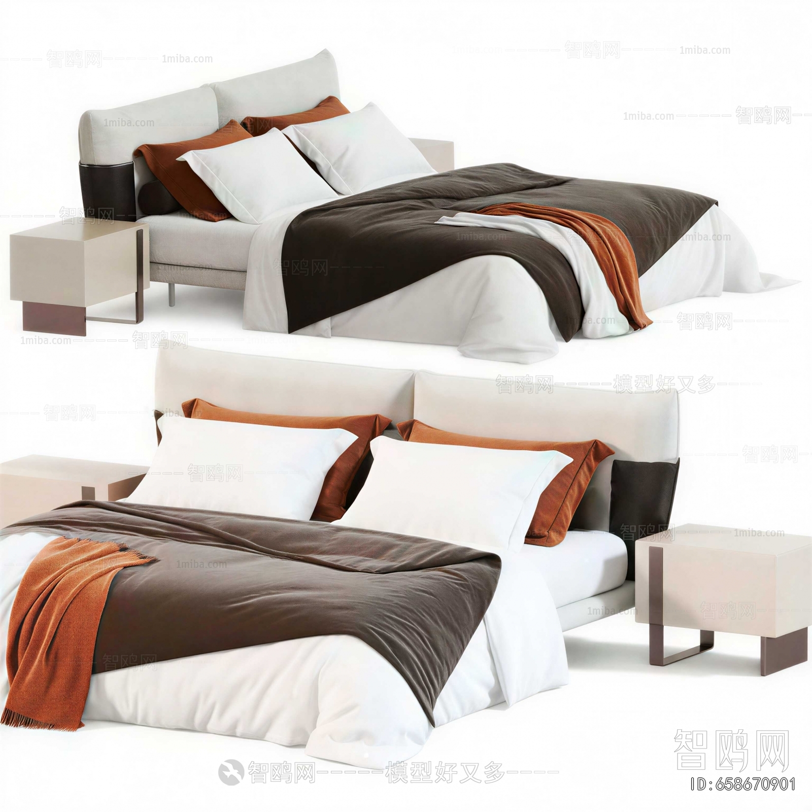Modern Double Bed
