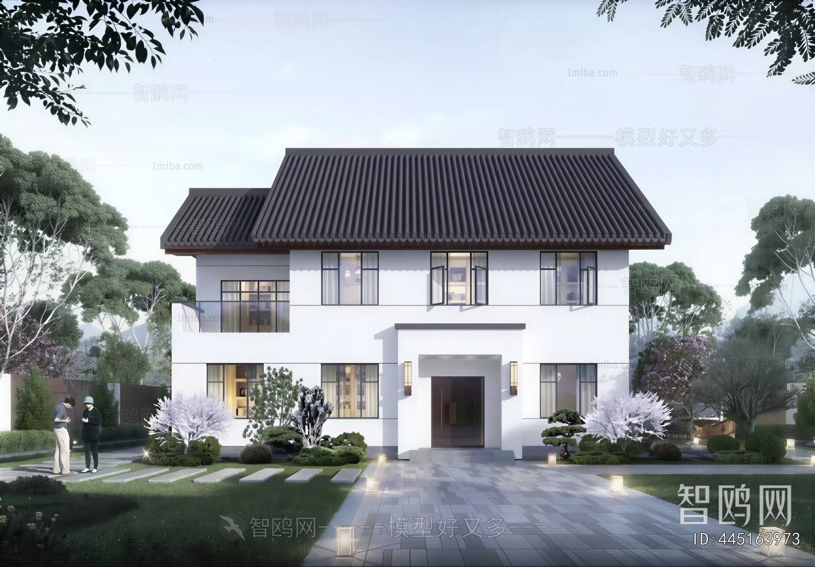 New Chinese Style Detached Villa