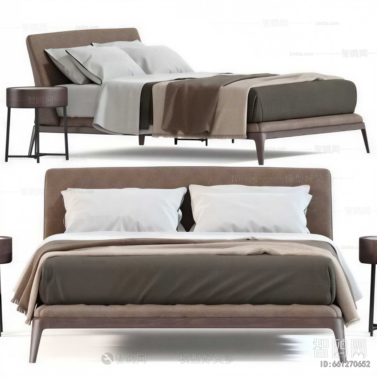 Modern Double Bed