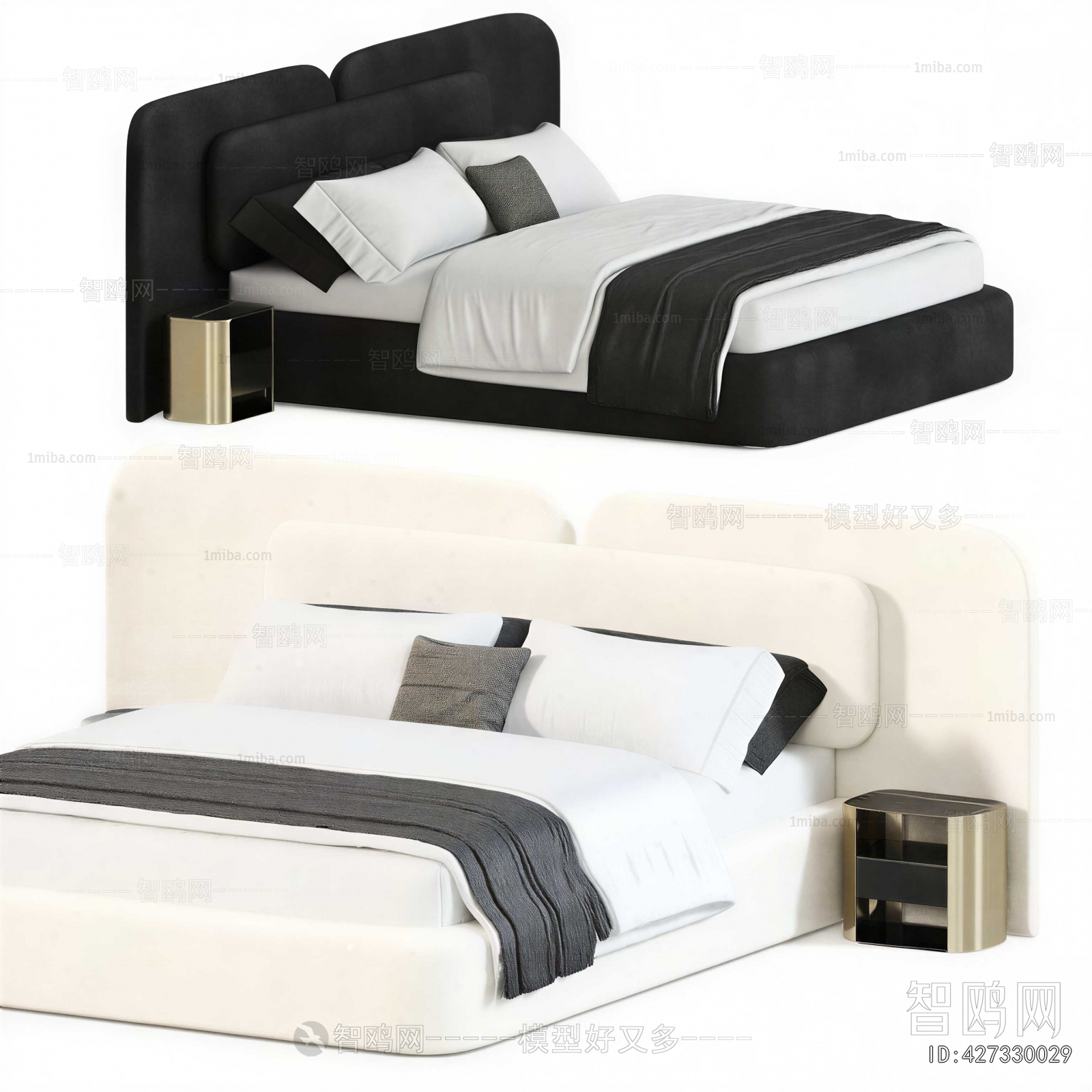 Modern Double Bed