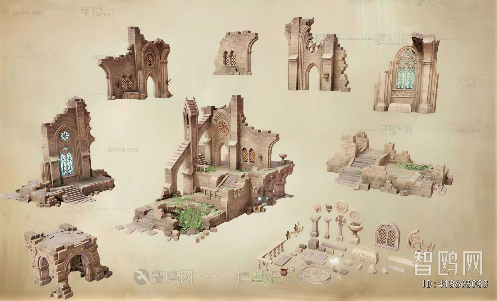 European Style Building Appearance