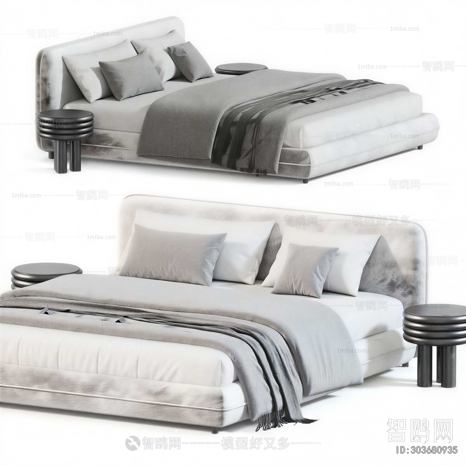 Modern Double Bed