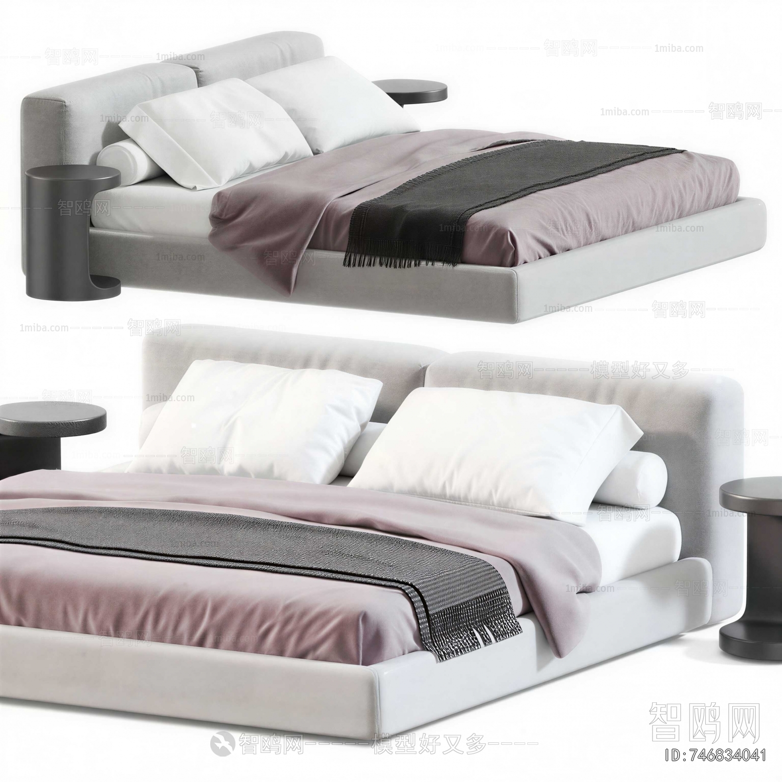 Modern Double Bed