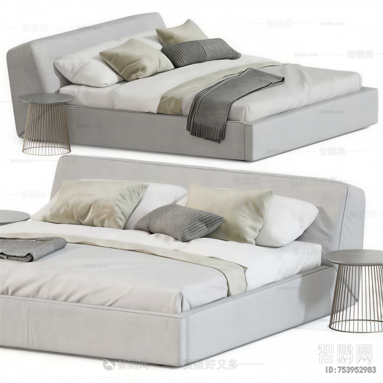 Modern Double Bed