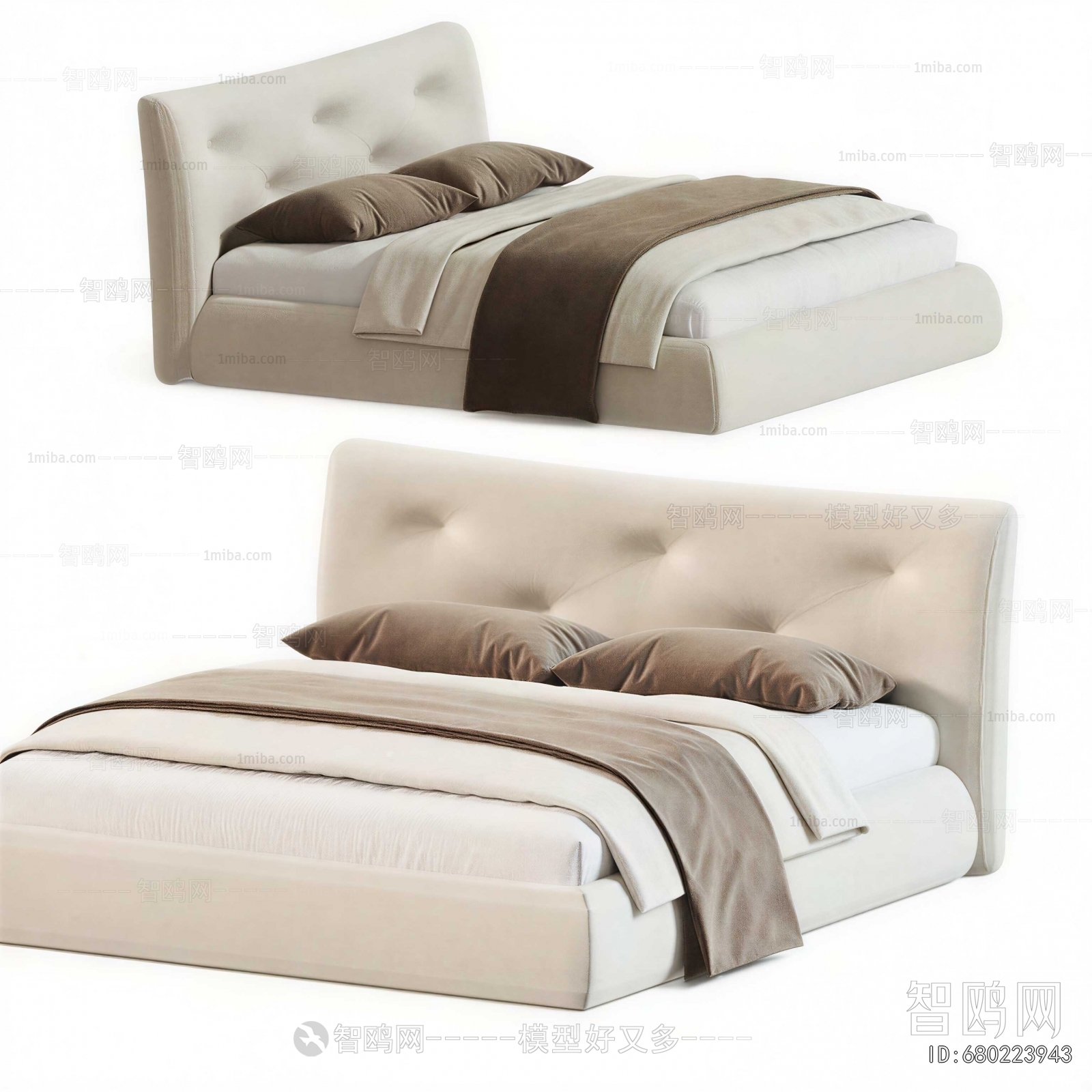 Modern Double Bed