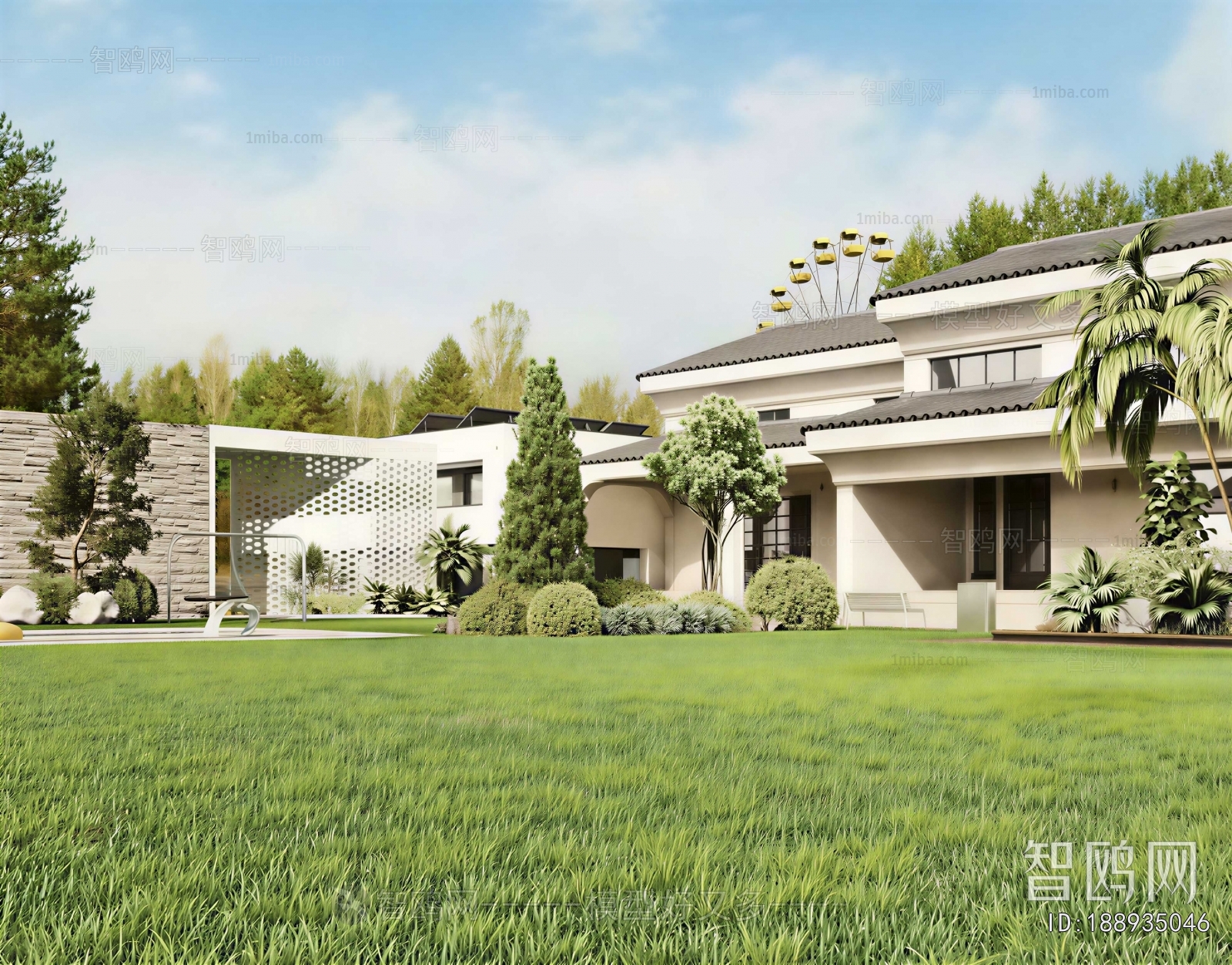 Simple European Style Detached Villa