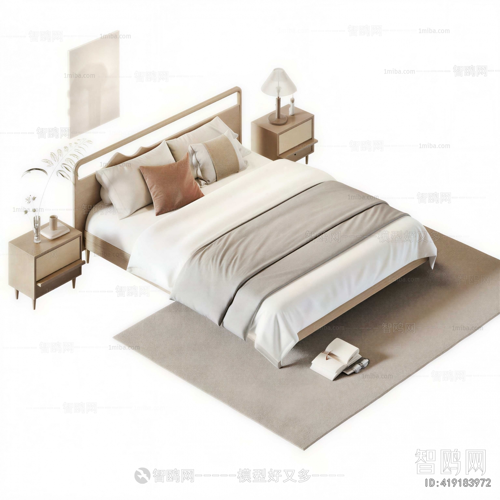 Modern Double Bed