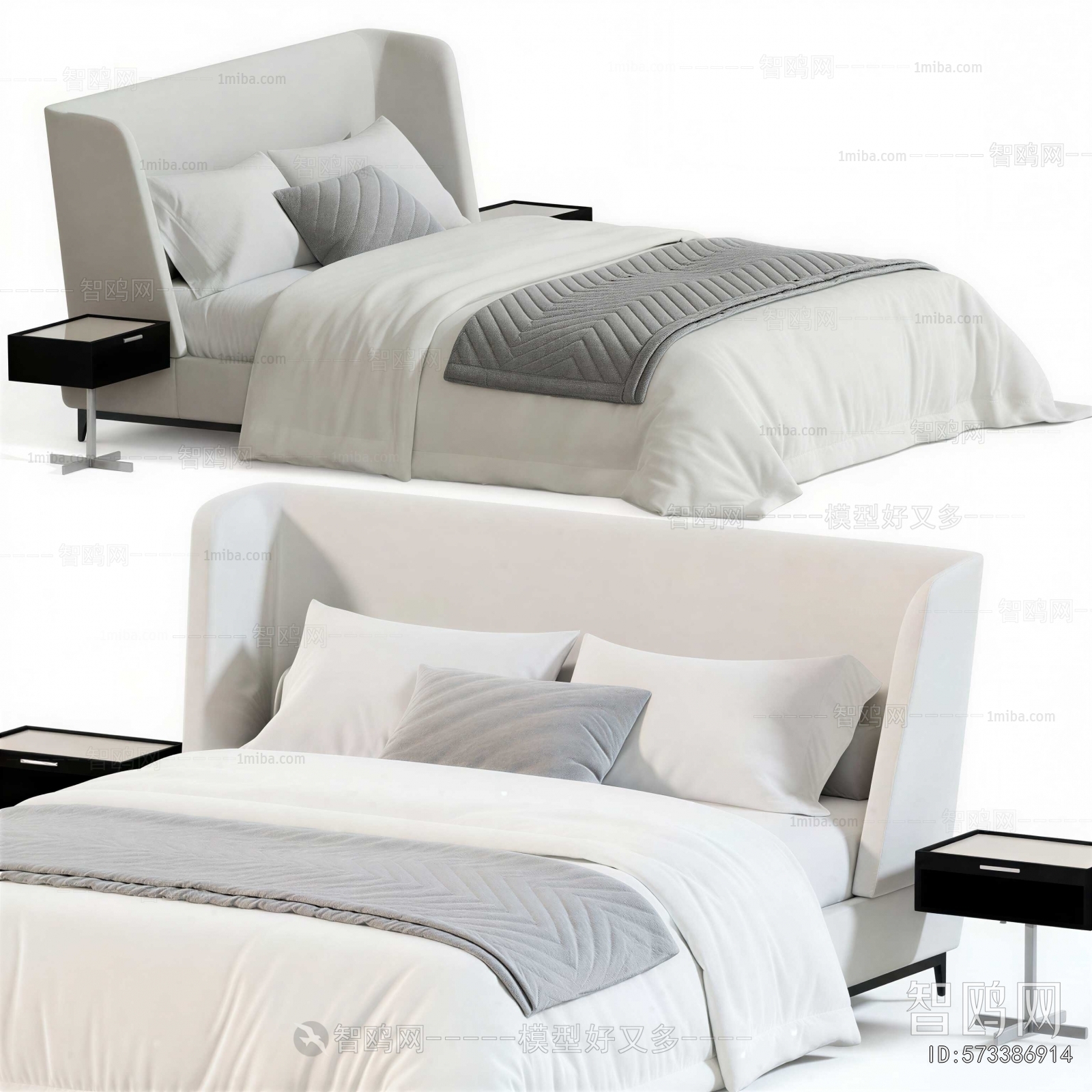 Modern Double Bed