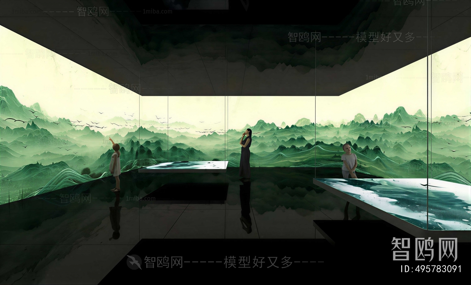 New Chinese Style Exhibition Hall