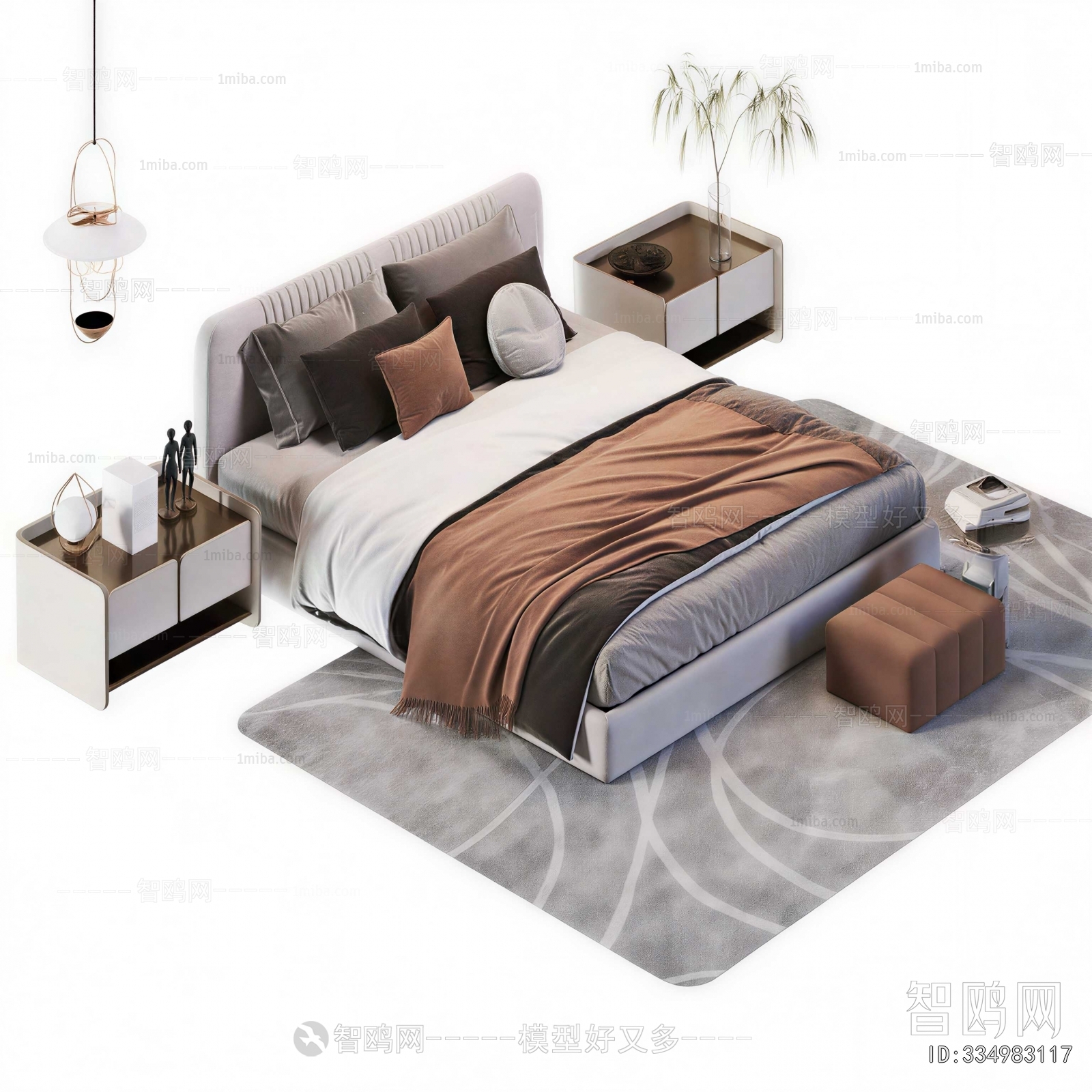 Modern Double Bed