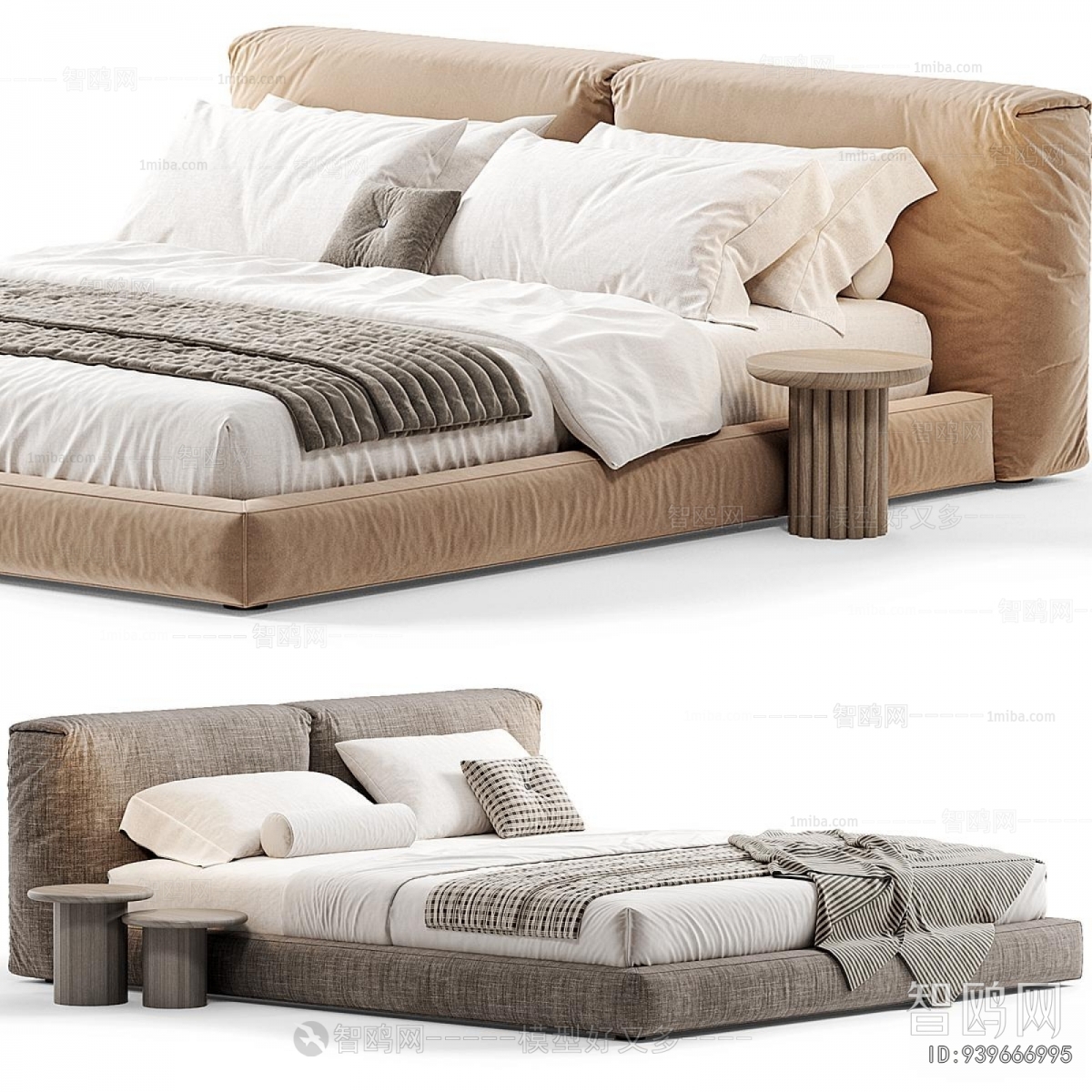 Modern Double Bed