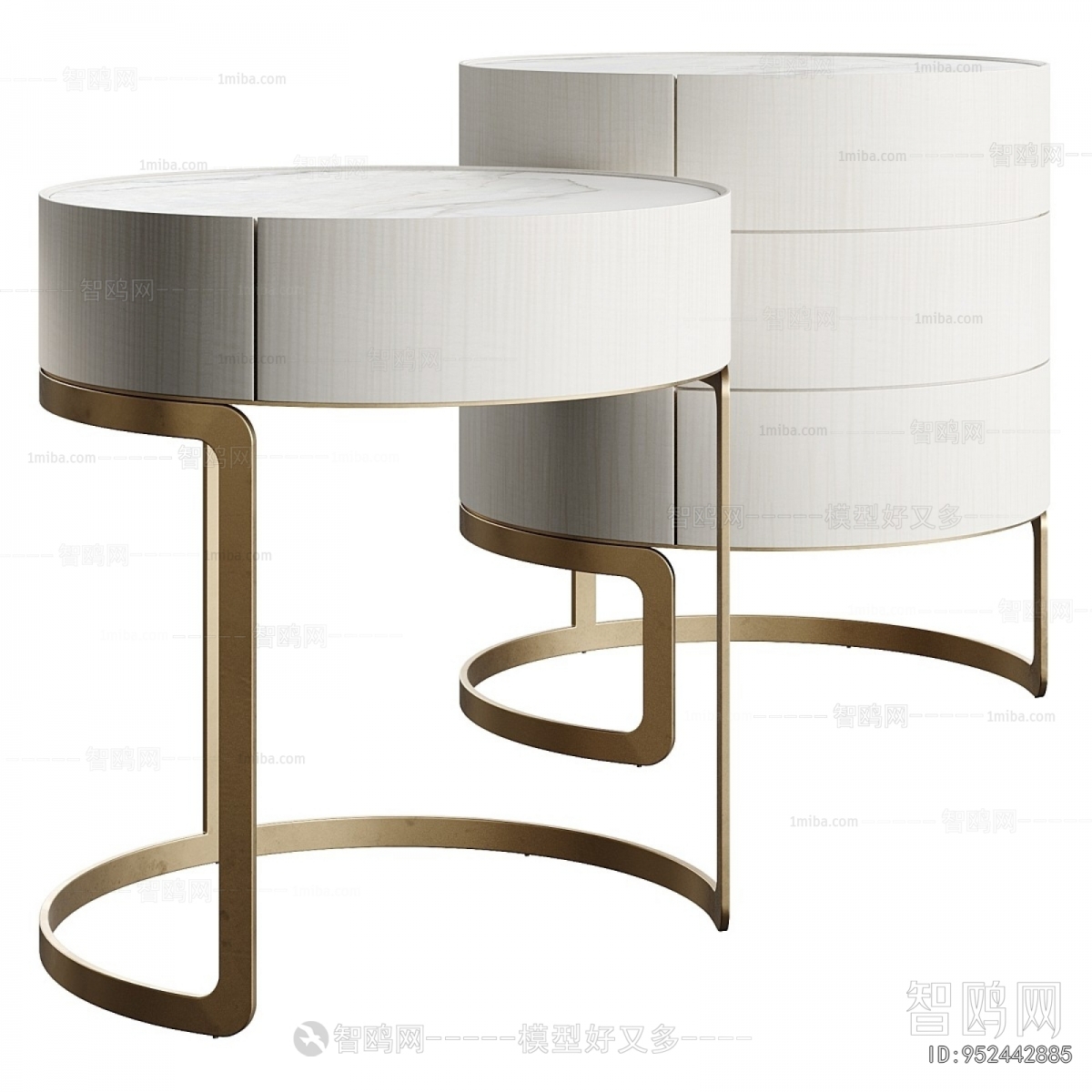 Modern Bedside Cupboard