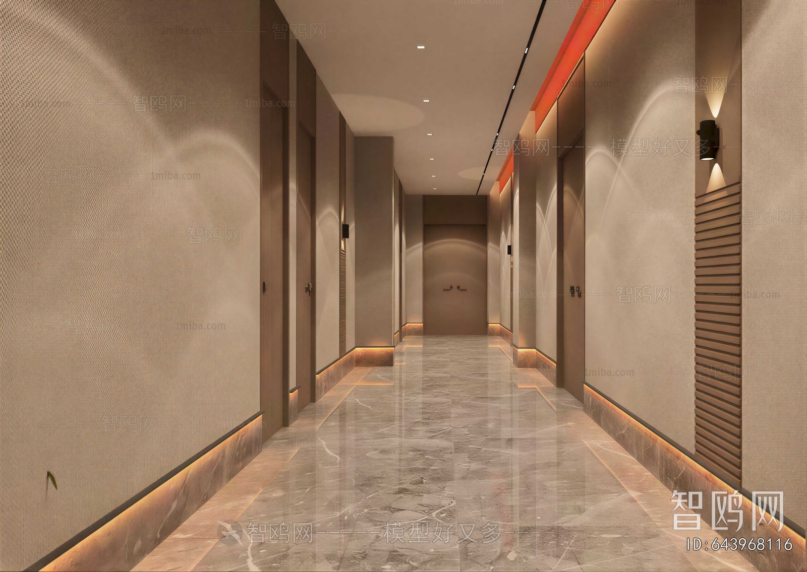 New Chinese Style Corridor