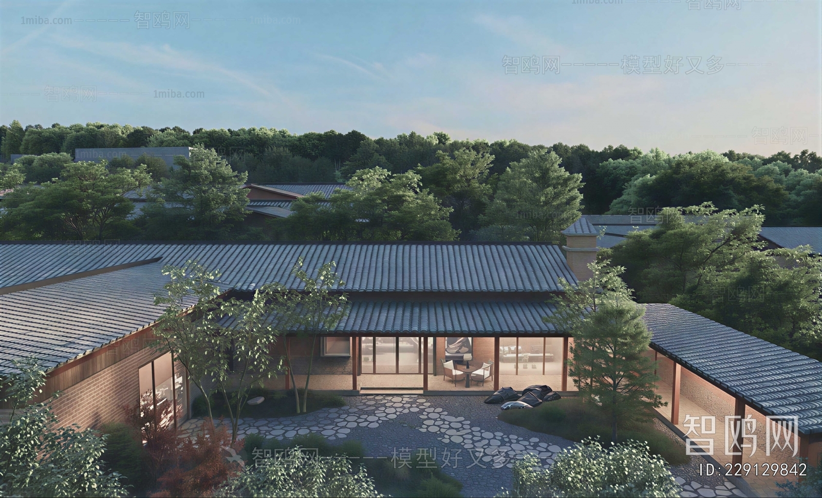 New Chinese Style Residential Building