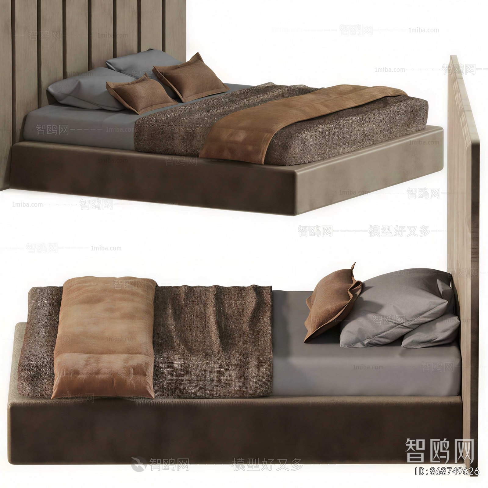Modern Double Bed