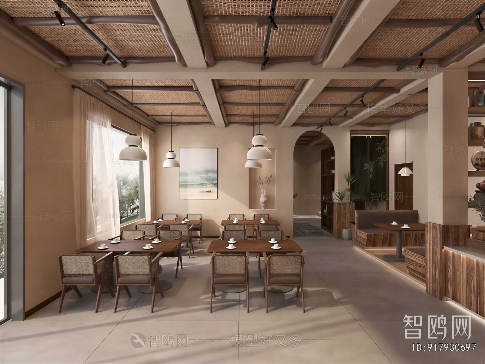 Wabi-sabi Style Restaurant