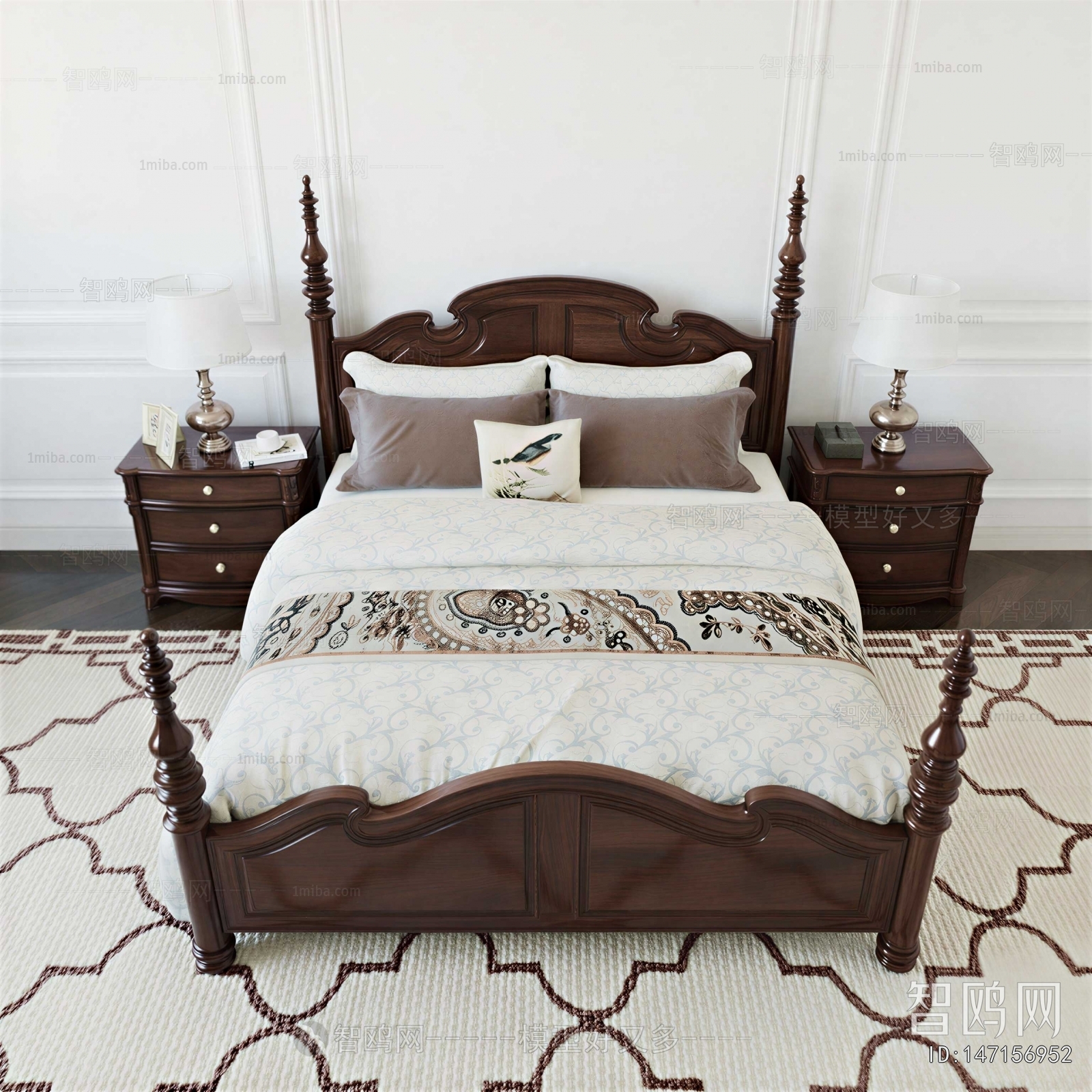 American Style Double Bed