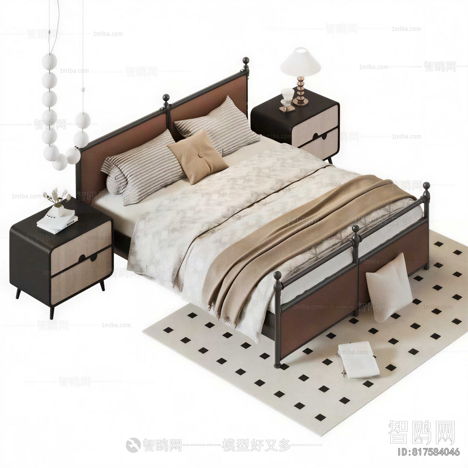 Modern Double Bed