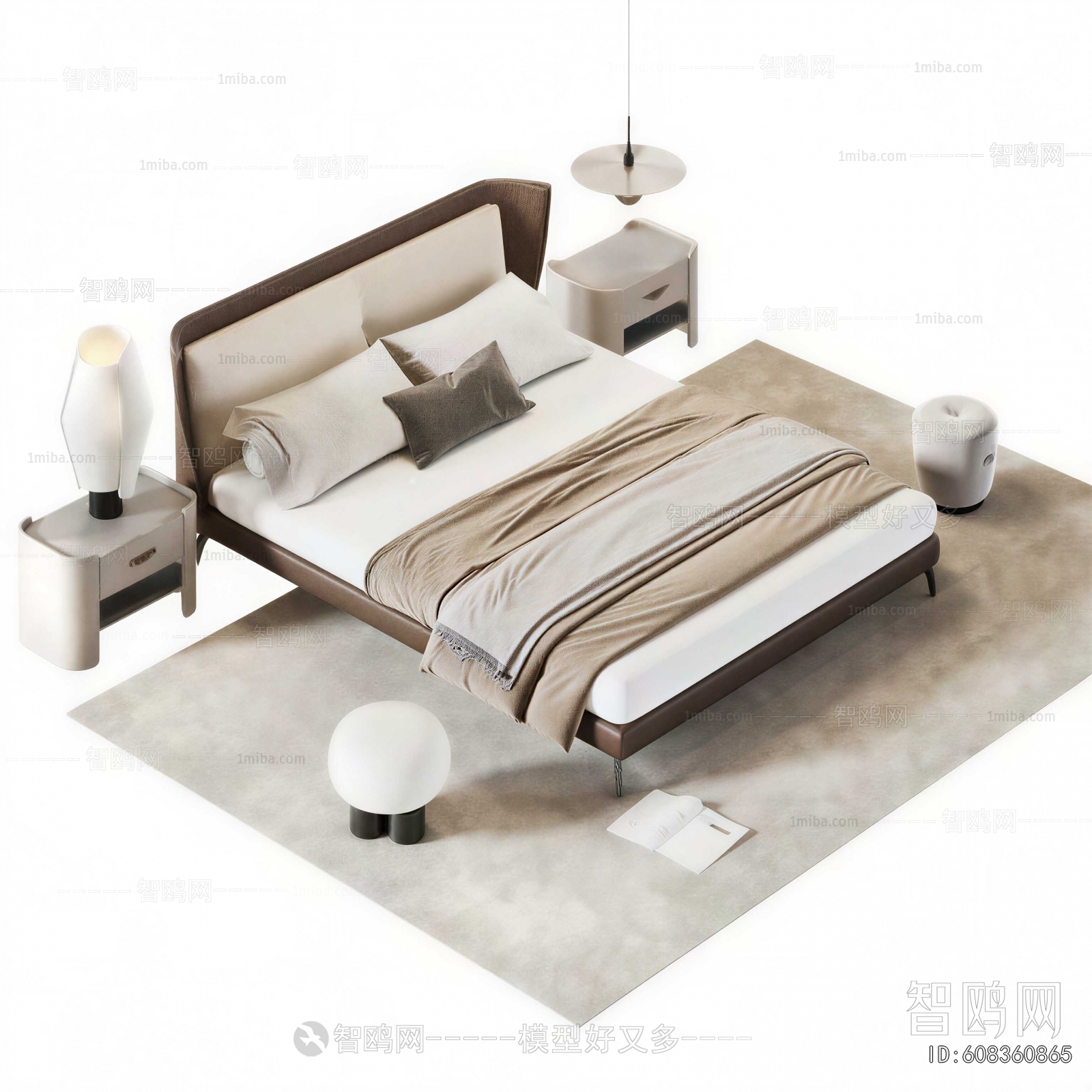 Modern Double Bed