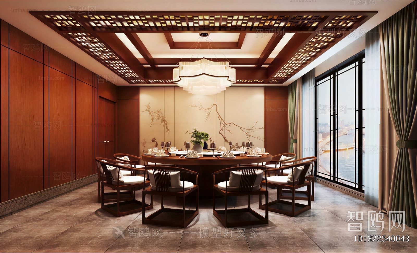 New Chinese Style Restaurant Box