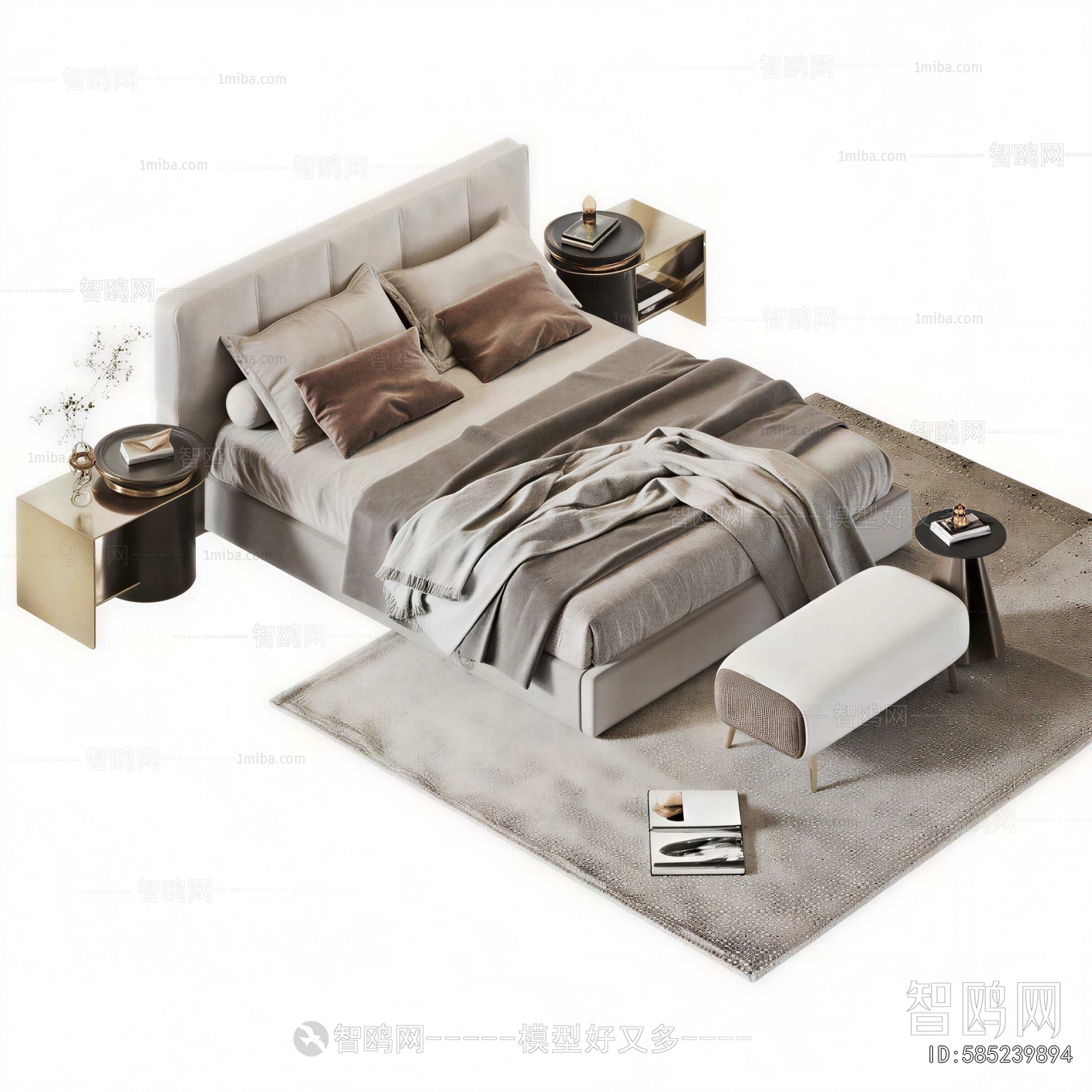 Modern Double Bed