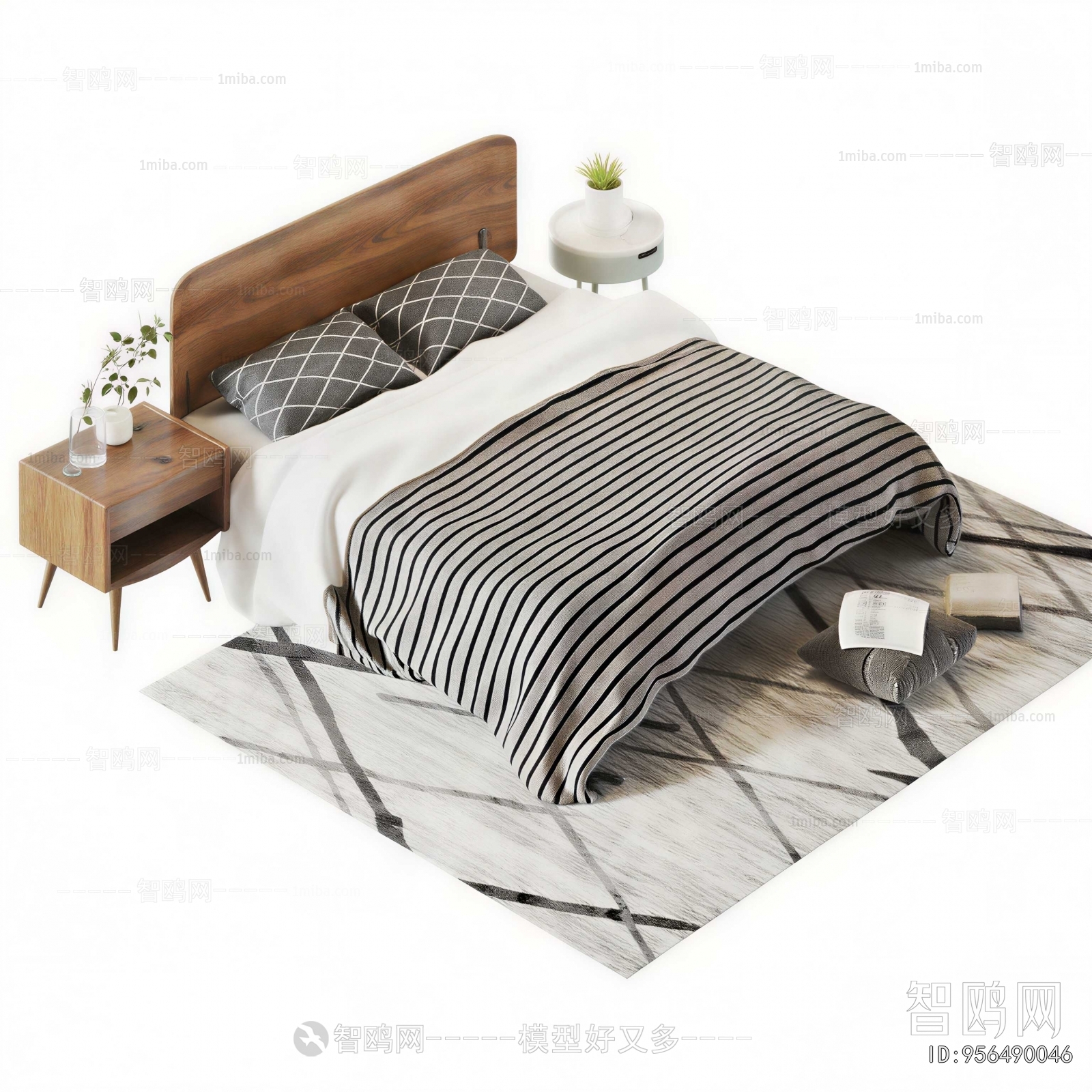 Modern Double Bed